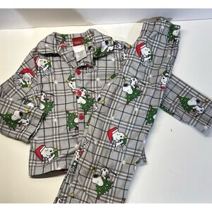 Peanuts Charlie Brown Snoopy Pajamas (sz 4T)
